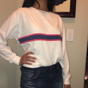 Long sleeve white shirt